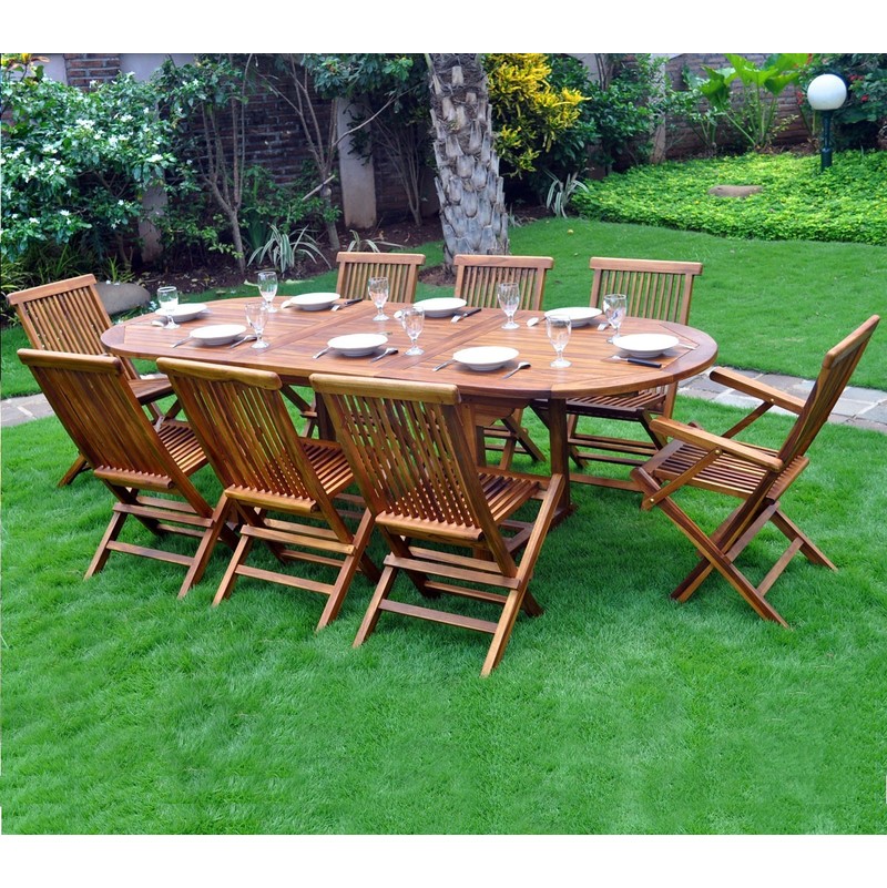 Salon de jardin pas cher pour 8 personnes