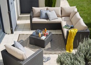 Salon de jardin aluminium saint martin