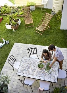 Salon de jardin blooma karaya