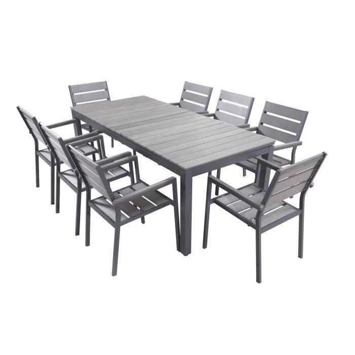 Ensemble table et chaise de jardin