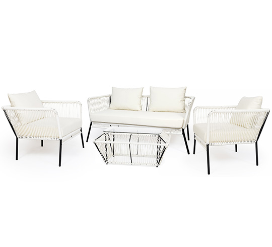 Salon de jardin scoubidou