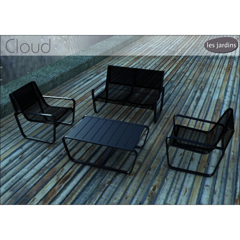 Salon de jardin en pvc