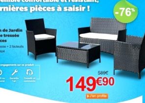 Salon de jardin la foir'fouille 2016