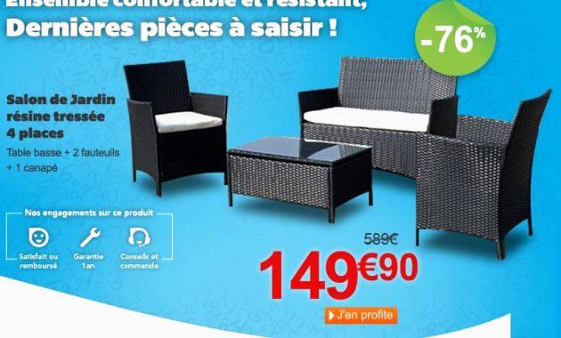 Salon de jardin à but