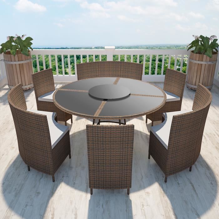 Salon de jardin 12 personnes cdiscount