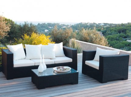 Salon de jardin resine petit prix