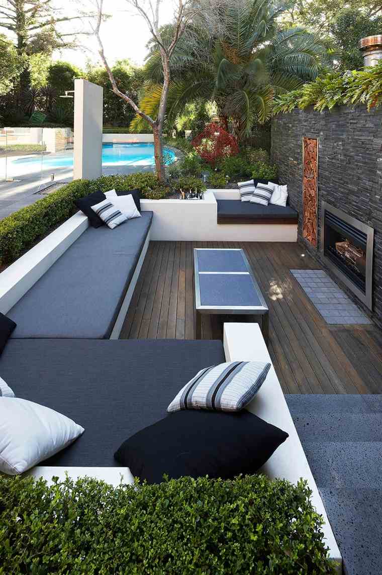 Salon de jardin moderne