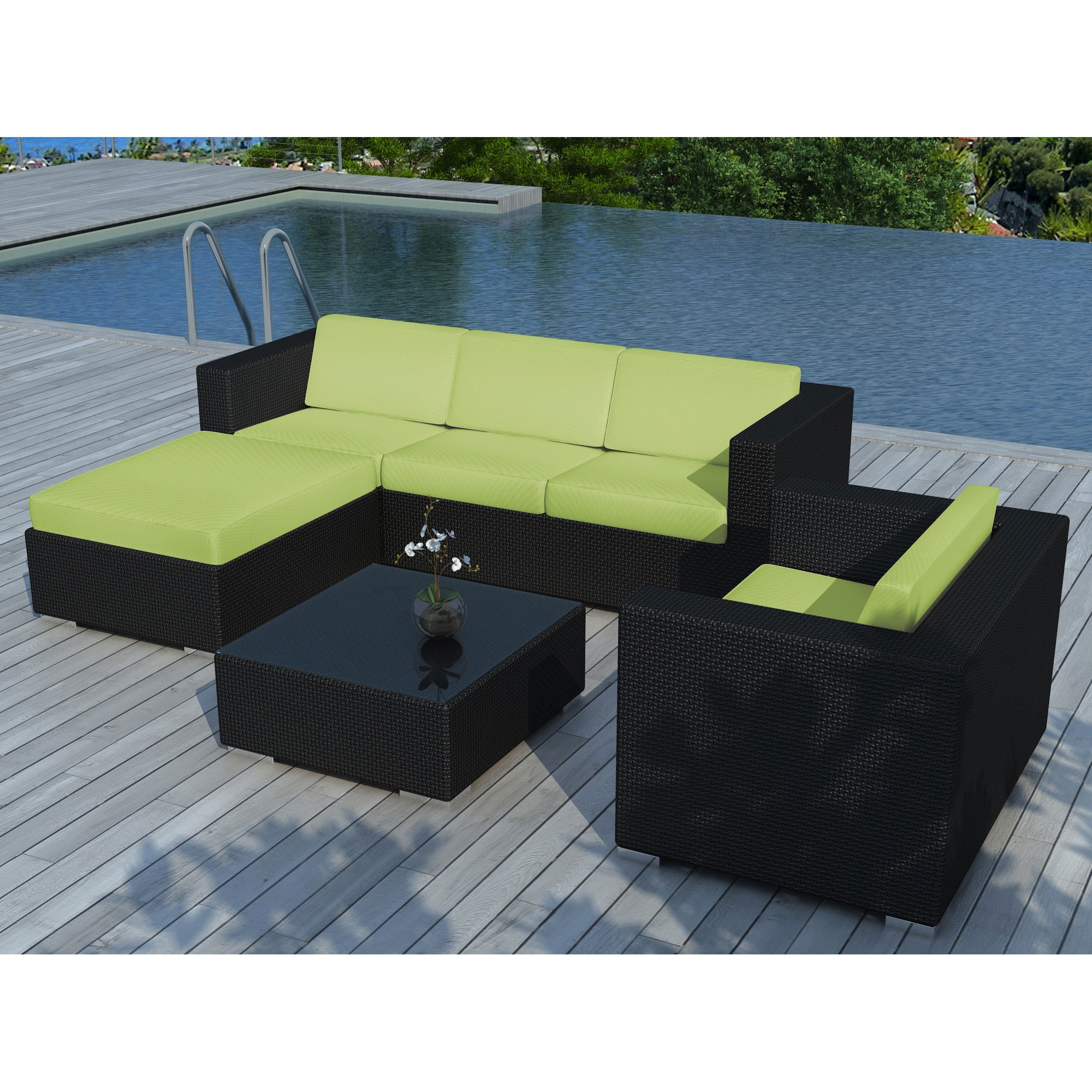 Salon de jardin en resine occasion