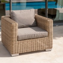 Salon de jardin resine tressee couleur naturel