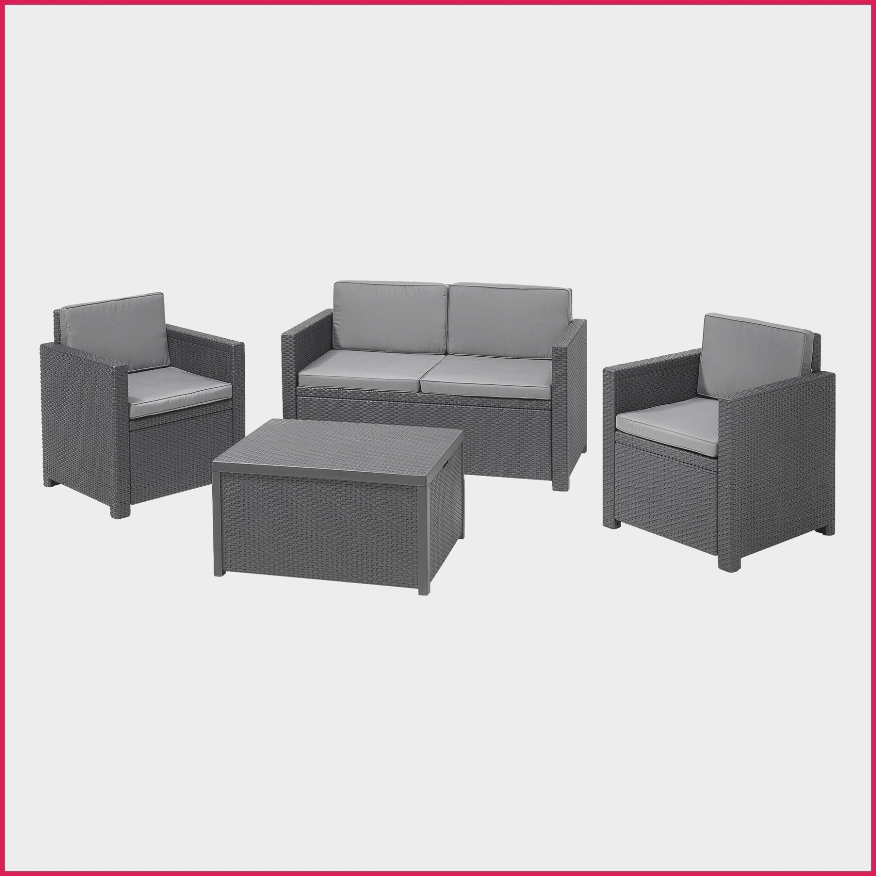 Salon de jardin resine cora