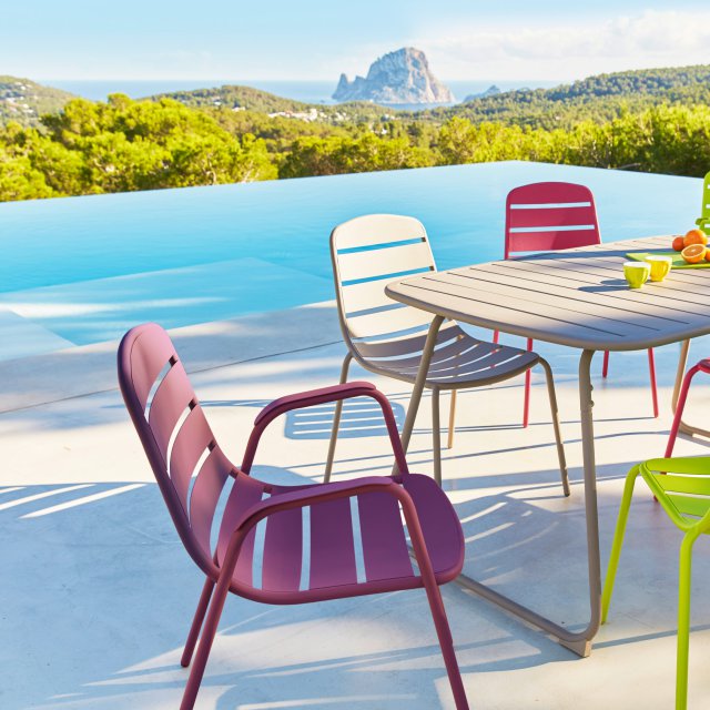 Salon de jardin fer carrefour