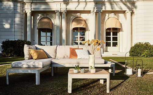 Alinea salon de jardin en bois