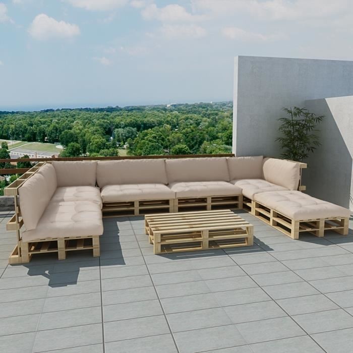 Salon de jardin en resine direct usine