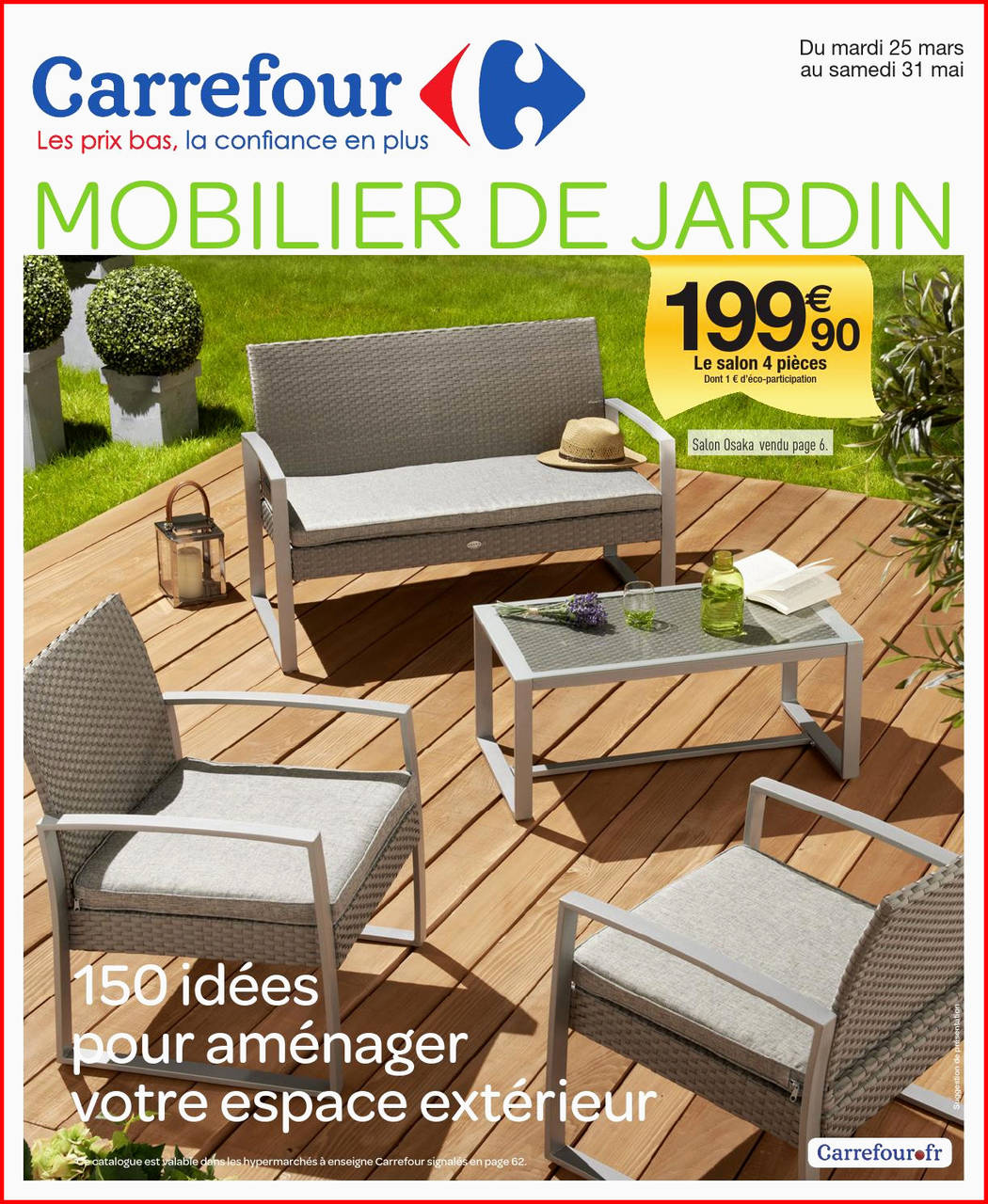 Salon de jardin resine ou plastique