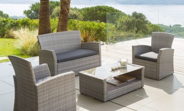 Salon de jardin resine tressee nantes