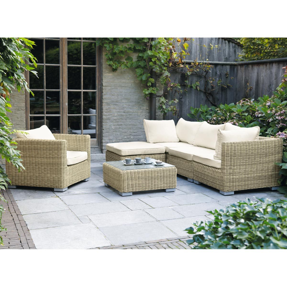 Salon de jardin rotin alinea