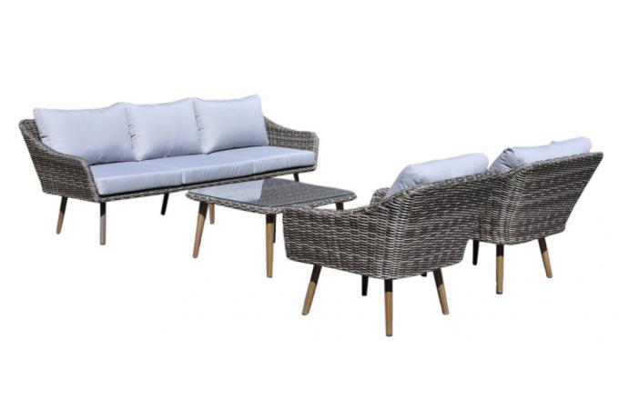 Salon de jardin resine tressee direct usine