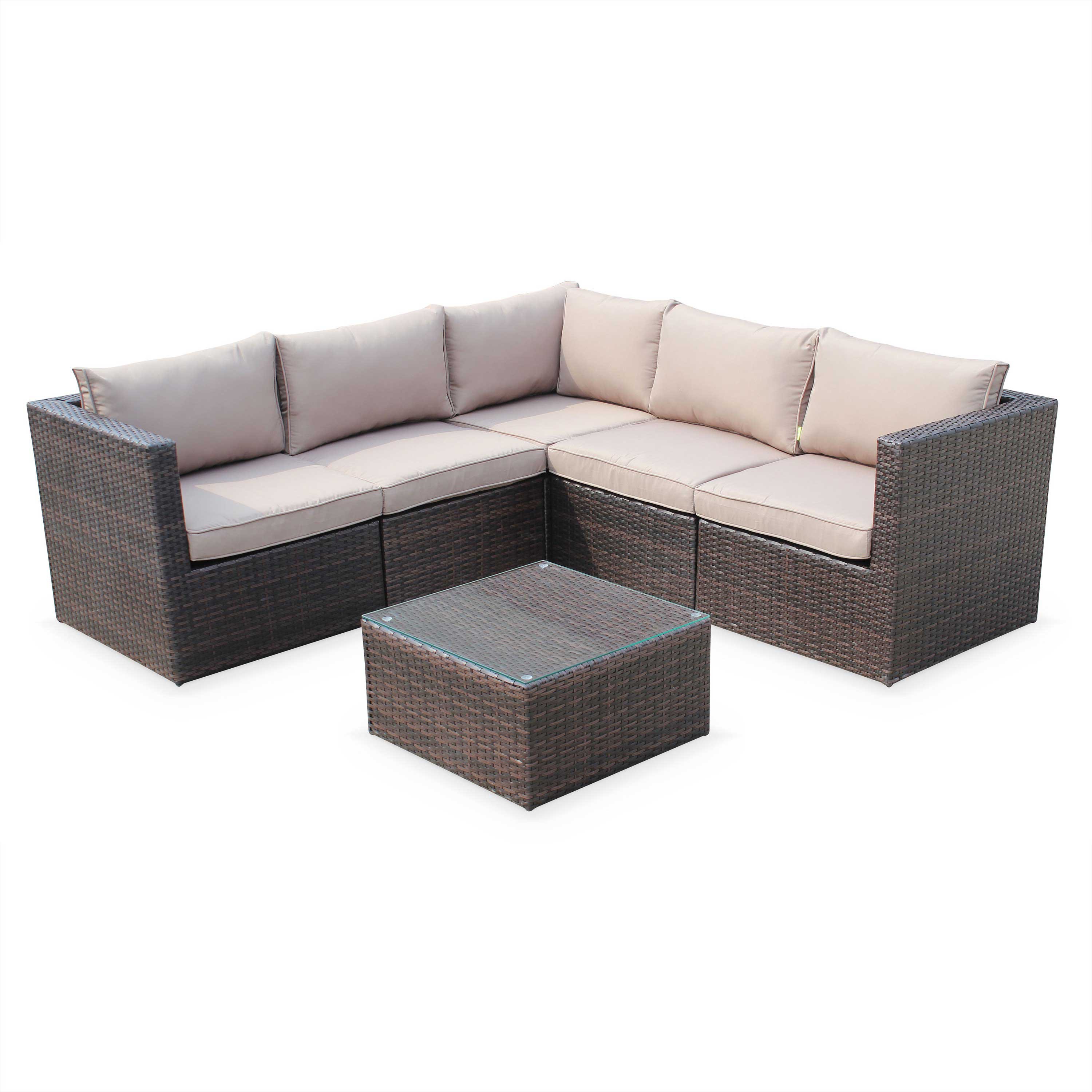 Salon jardin resine hawaï