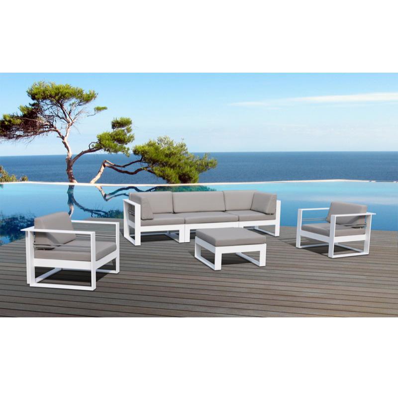 Salon de jardin exterieur aluminium
