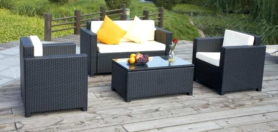 Salon de jardin en resine chez leclerc