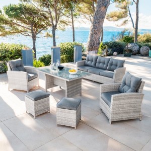 Salon de jardin detente et repas