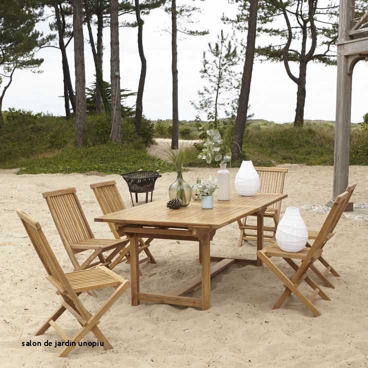 Salon de jardin en teck unopiu