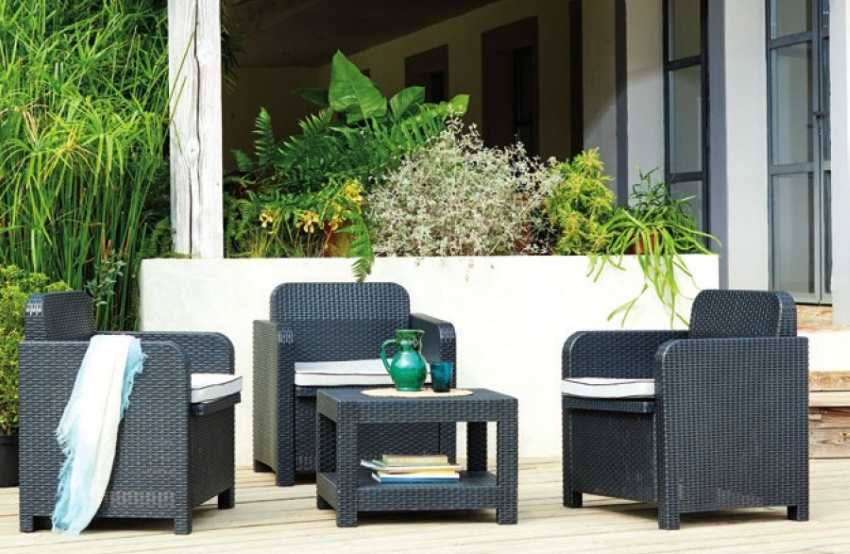 Salon de jardin carrefour plastique