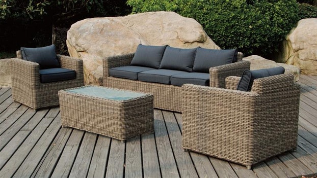 Housse pour salon de jardin allibert california