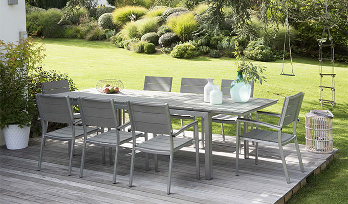 Salon de jardin en aluminium avis
