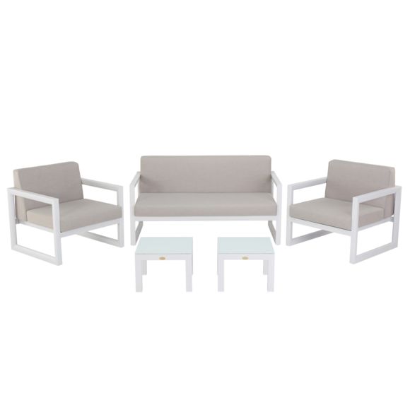 Salon de jardin en alu design
