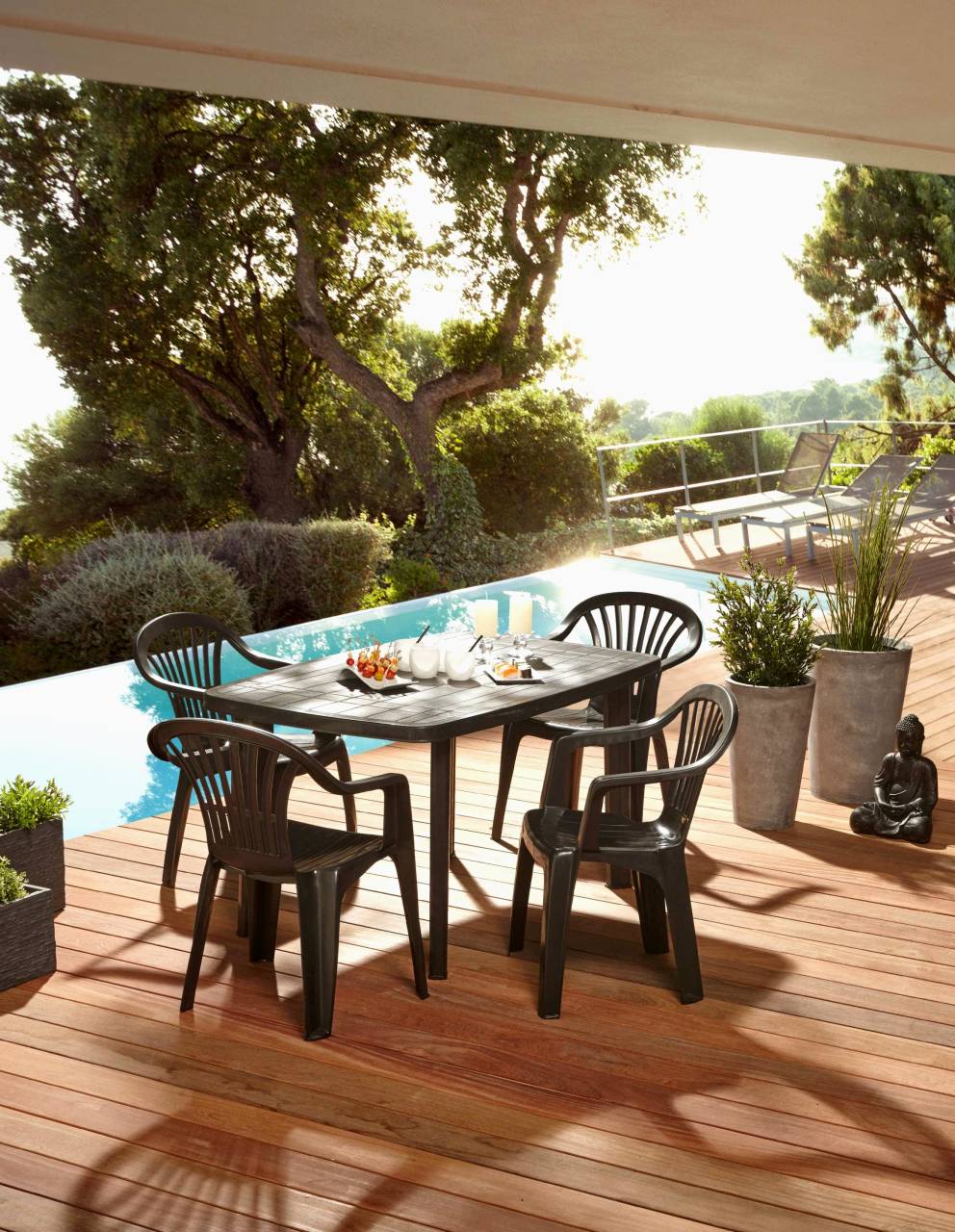 Salon de jardin balcony