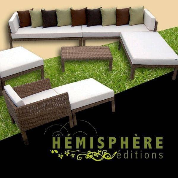 Salon de jardin resine confortable