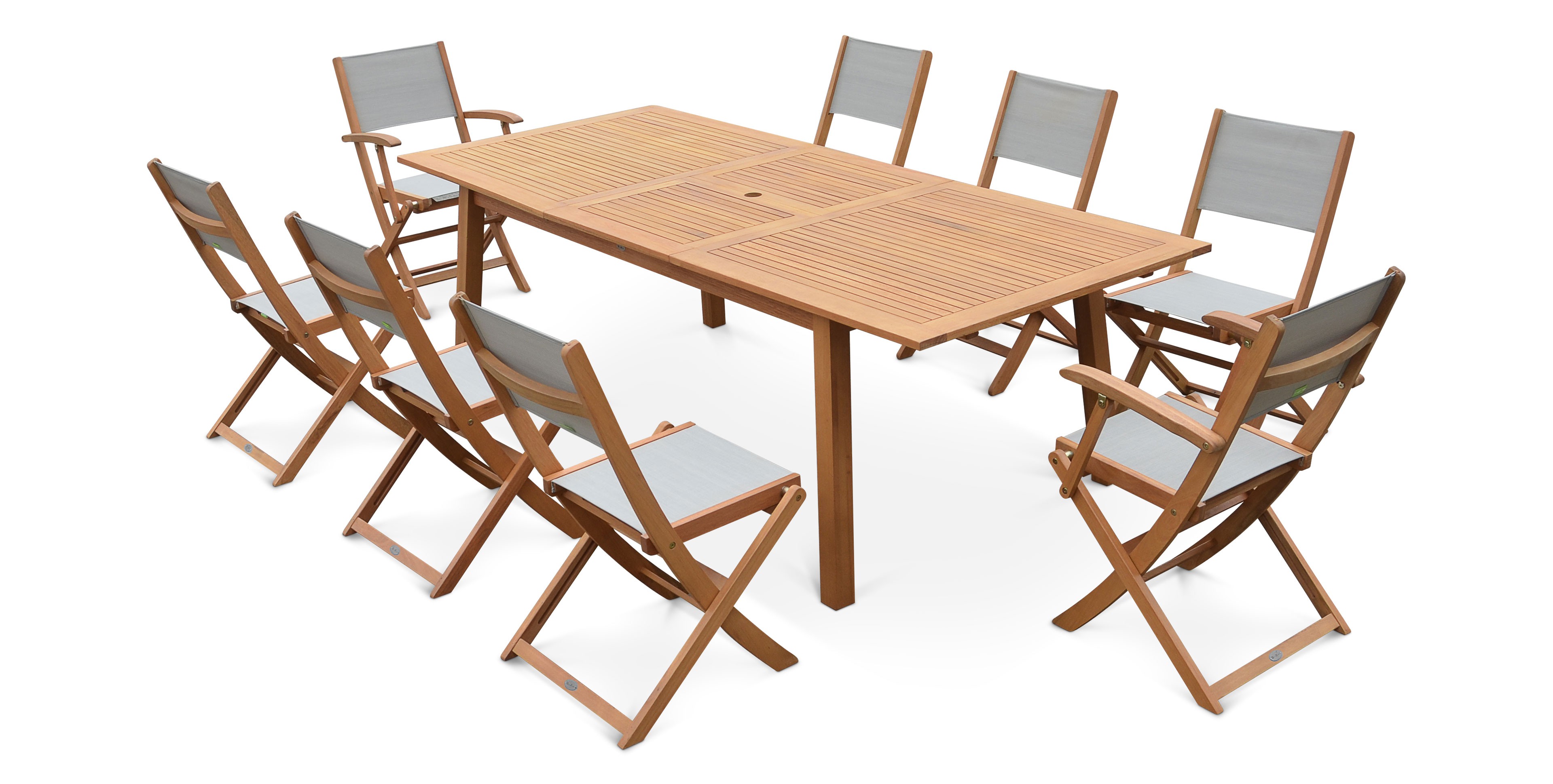 Salon de jardin bois 2 personnes