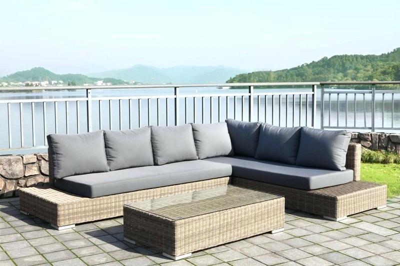 Salon de jardin resine tressee osier