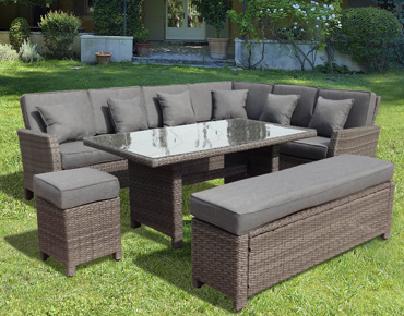Meuble de jardin en resine