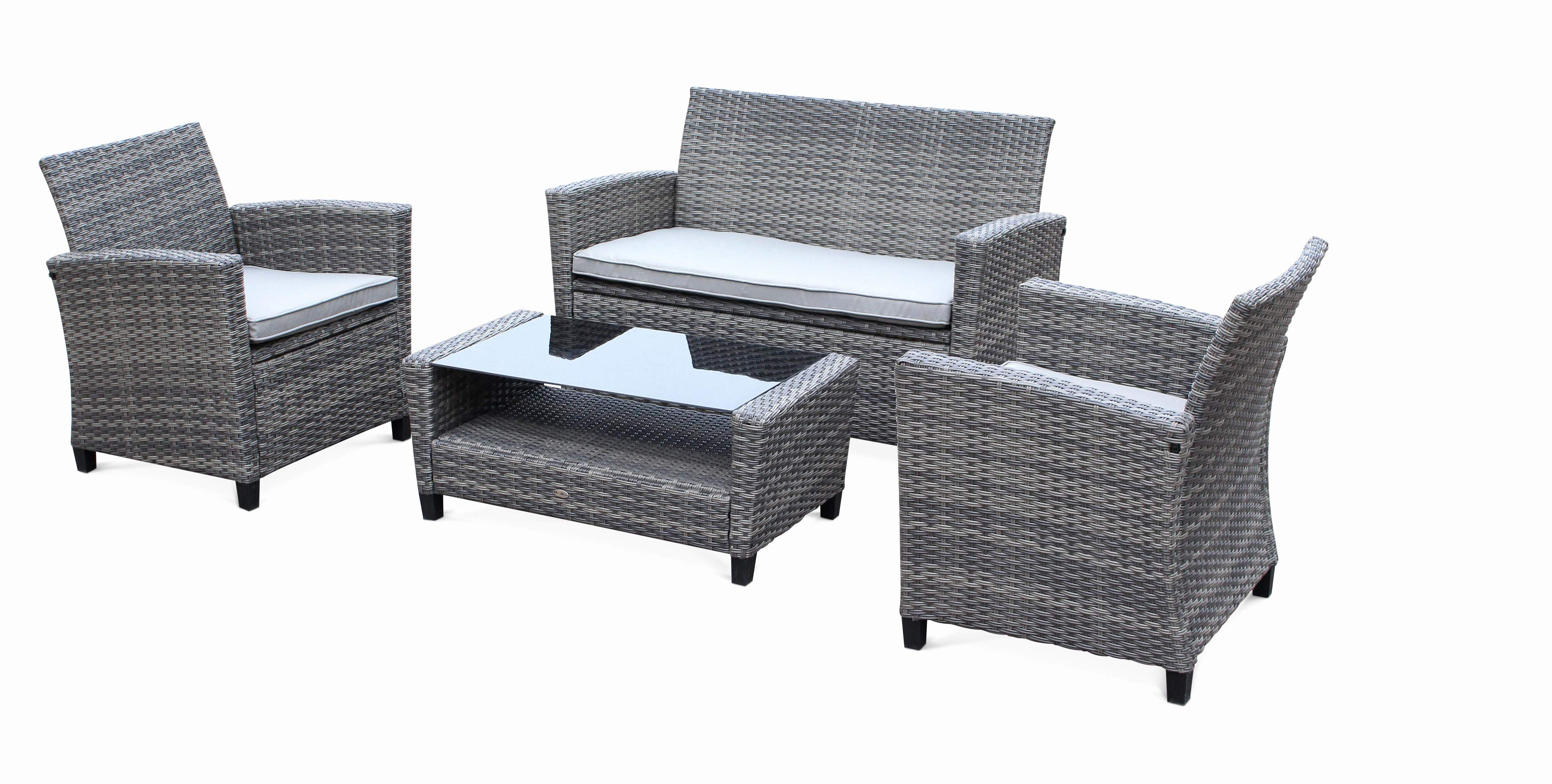 Salon de jardin tressee destockage