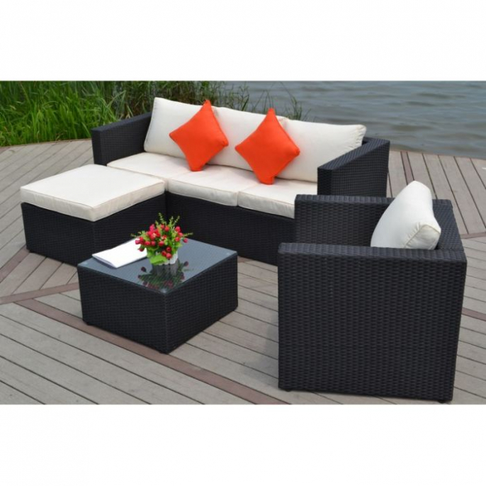 Salon de jardin tresse pour balcon
