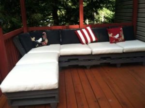 Diy salon de jardin en palette