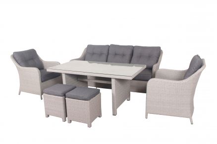 Salon de jardin en aluminium jardiland