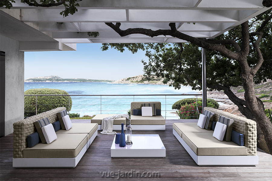 Salon de jardin lounge design