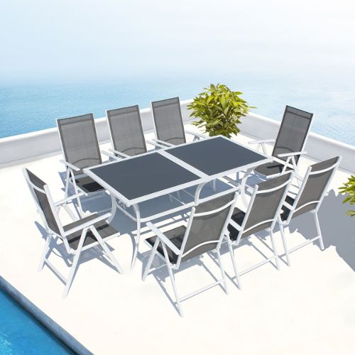 Salon de jardin aluminium occasion