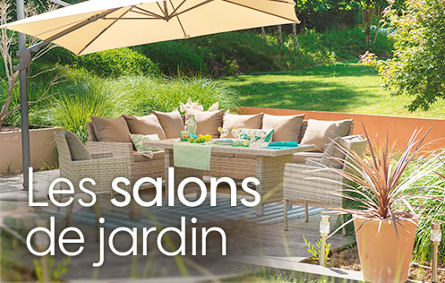 Salon de jardin en teck truffaut