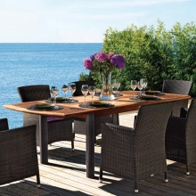 Salon jardin teck roland vlaemynck