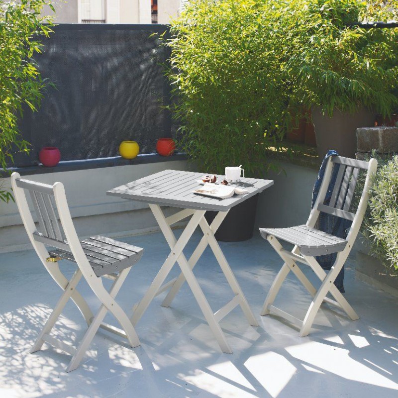 Table et chaise de jardin promo