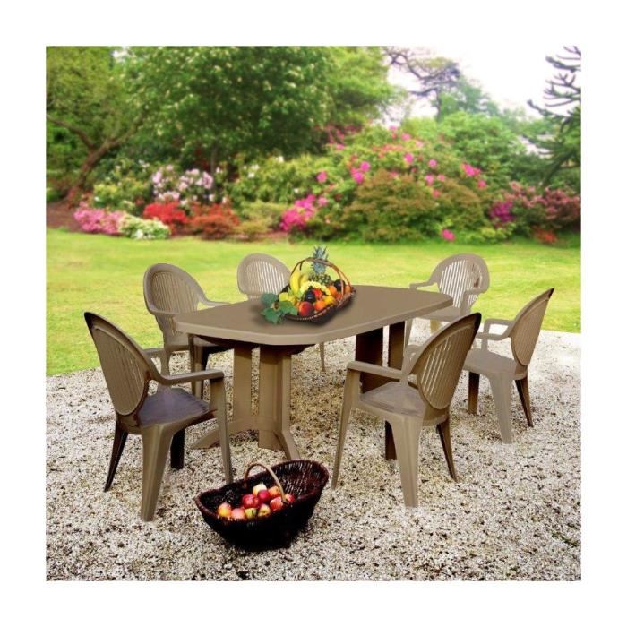 Salon de jardin grosfillex pliante
