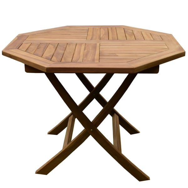 Table teck jardin