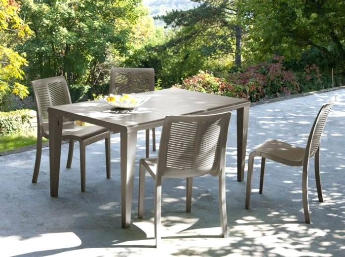 Table et chaise exterieur pas cher