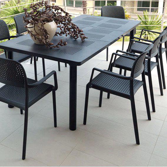 Salon de jardin bois composite leroy merlin