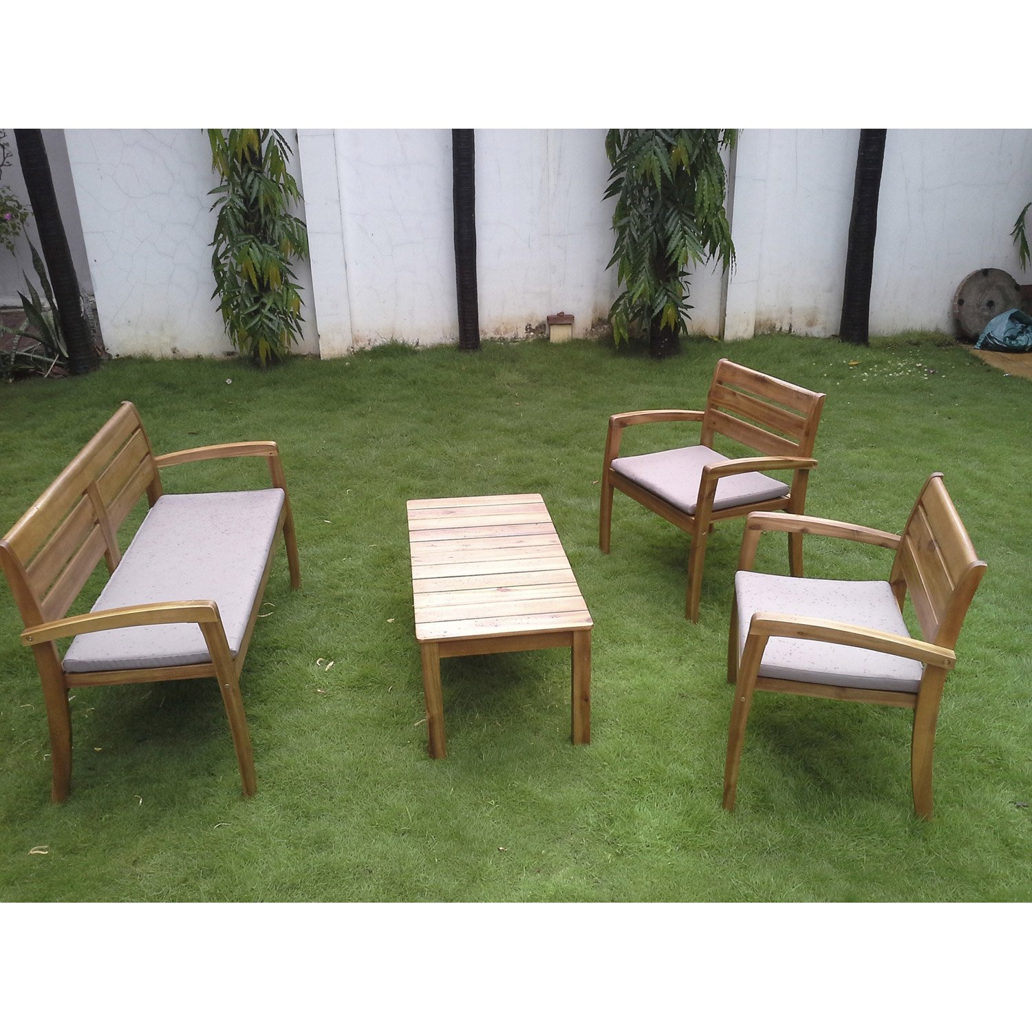 Mobilier de jardin en bois leroy merlin