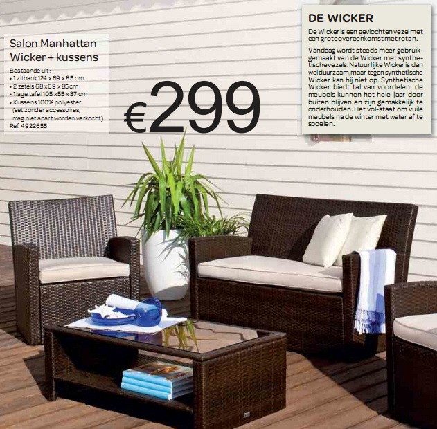 Salon de jardin manhattan carrefour